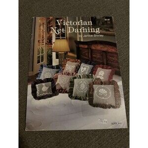 Victorian Net Darning Janice Shirley Pattern Instruction Book 44 Craft